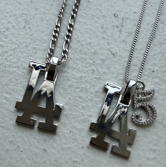 Silver LA Necklace