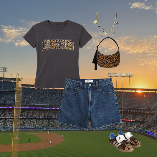 Dodger Cheetah Tee