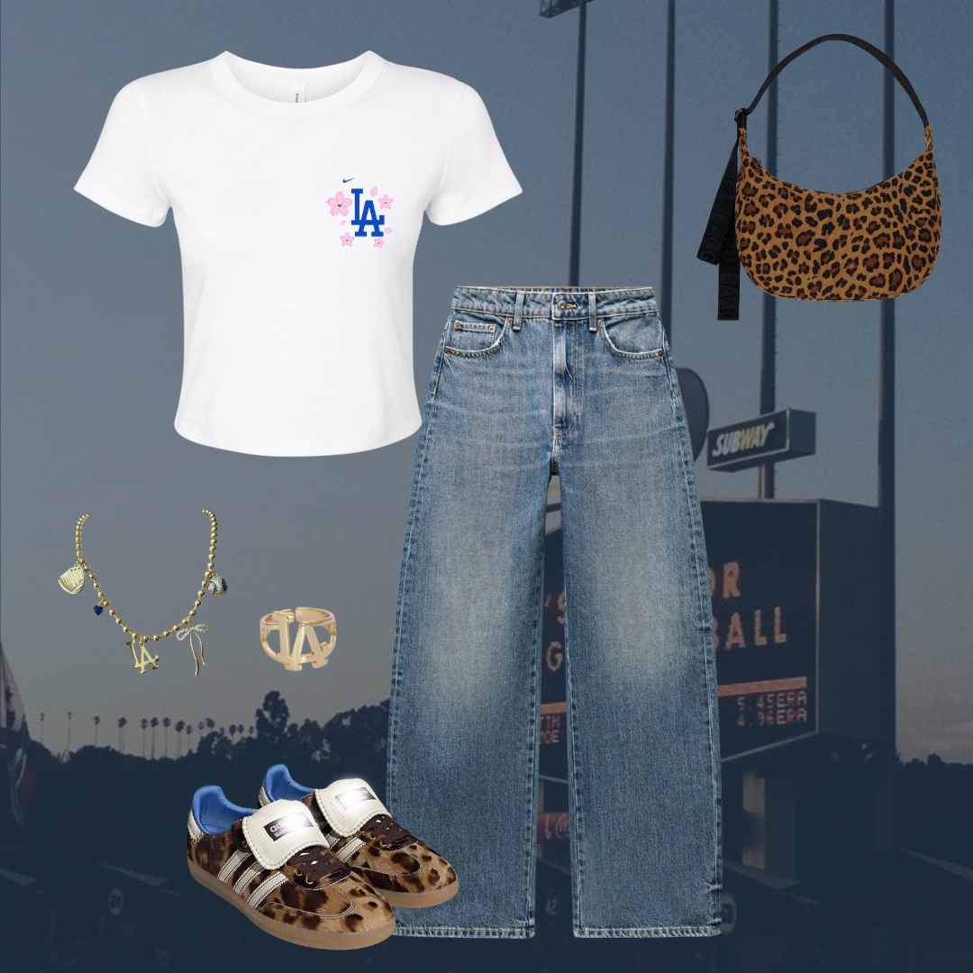 LA Cherry Blossom Baby Tee