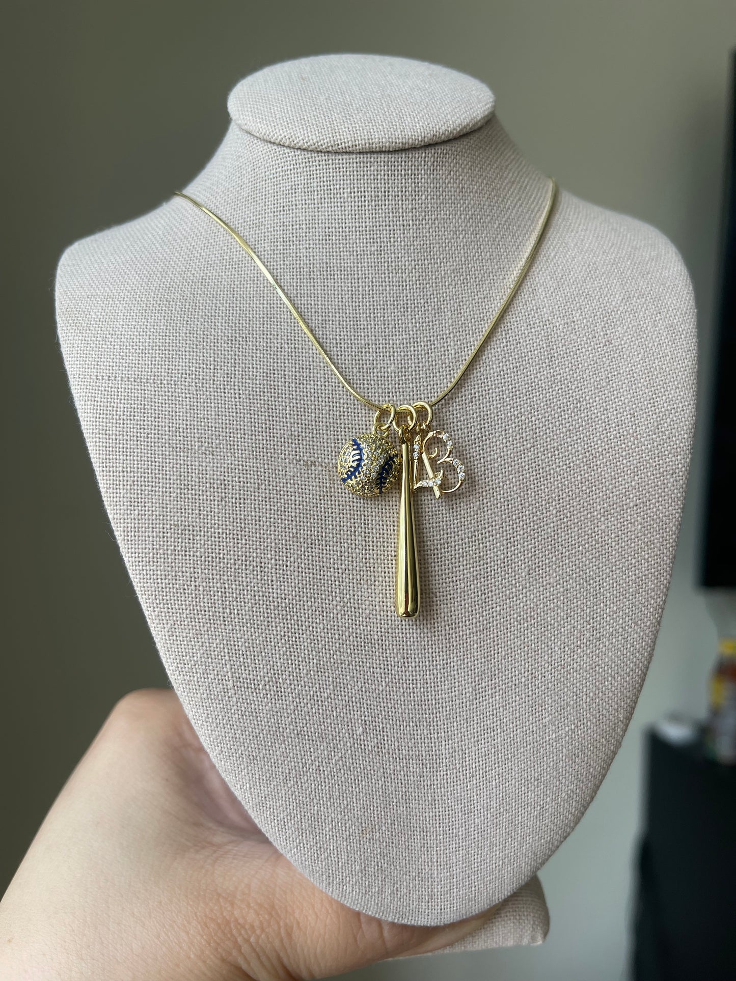 Player Number Necklace