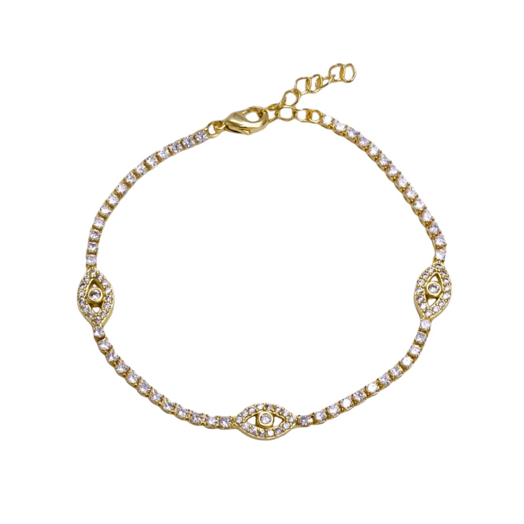 Ojos Tennis Bracelet