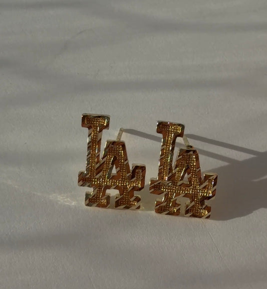 LA Nugget Stud Earrings