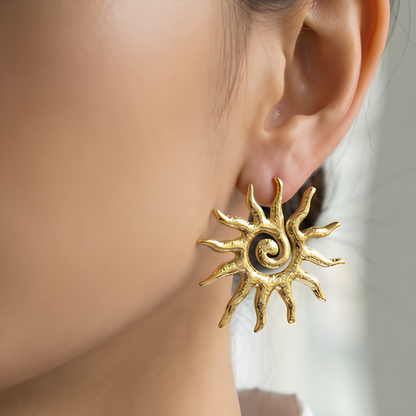 Sol Earrings (Silver)