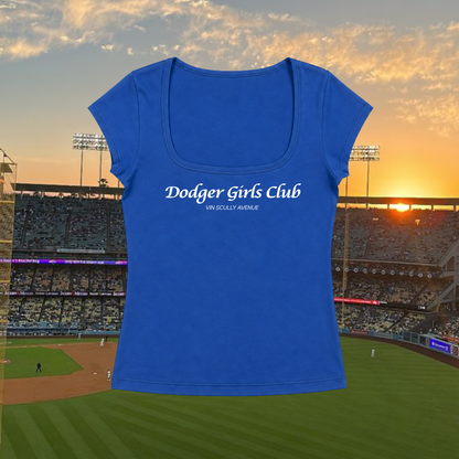 Dodger Girls Club Baby Tee