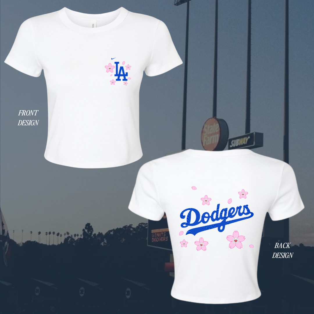 LA Cherry Blossom Baby Tee